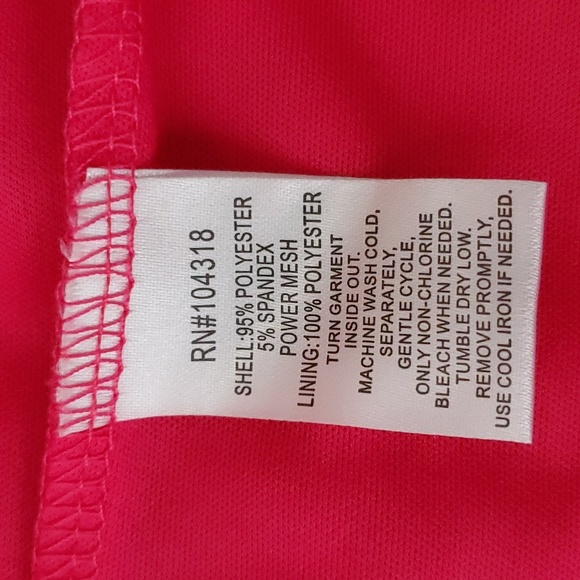 ALLISON BRITTNEY Pink Floral Mesh Overlay Bell Sleeve Dress SIZE: S - Picture 9 of 10